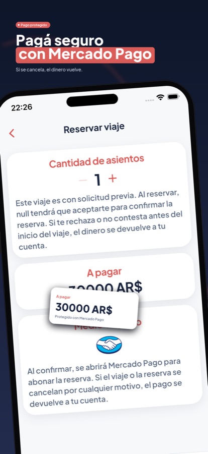 Viajapp — booking and payment